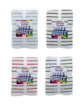 3PK ASSORTED SUPER FINE TEA TOWELS